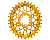 Absolute Black SRAM T-Type Oval 8-Blot Direct Mount Chainring (Gold)